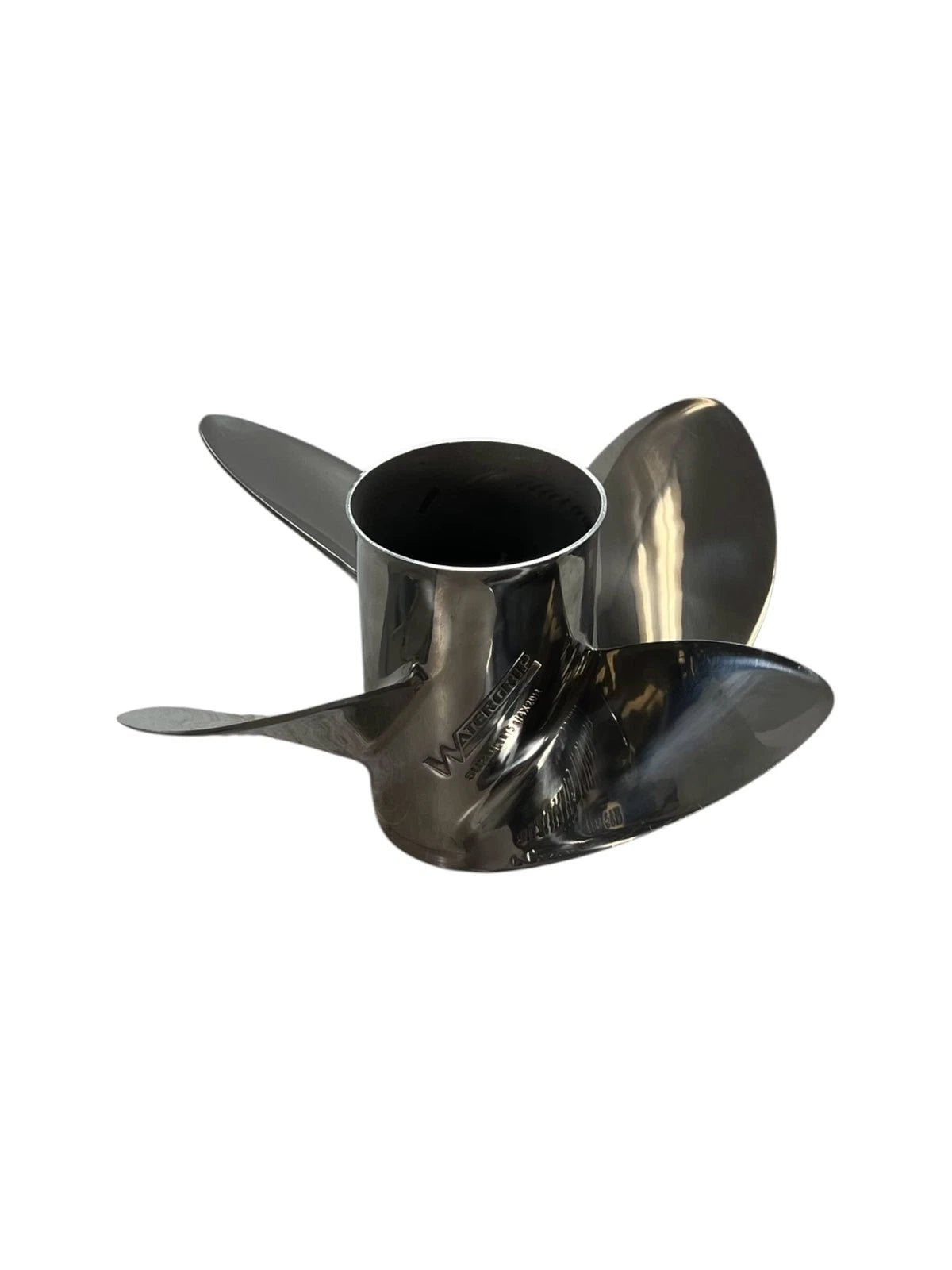Set of 4 Stainless Steel Watergrip Propellers for Suzuki Marine (OEM)