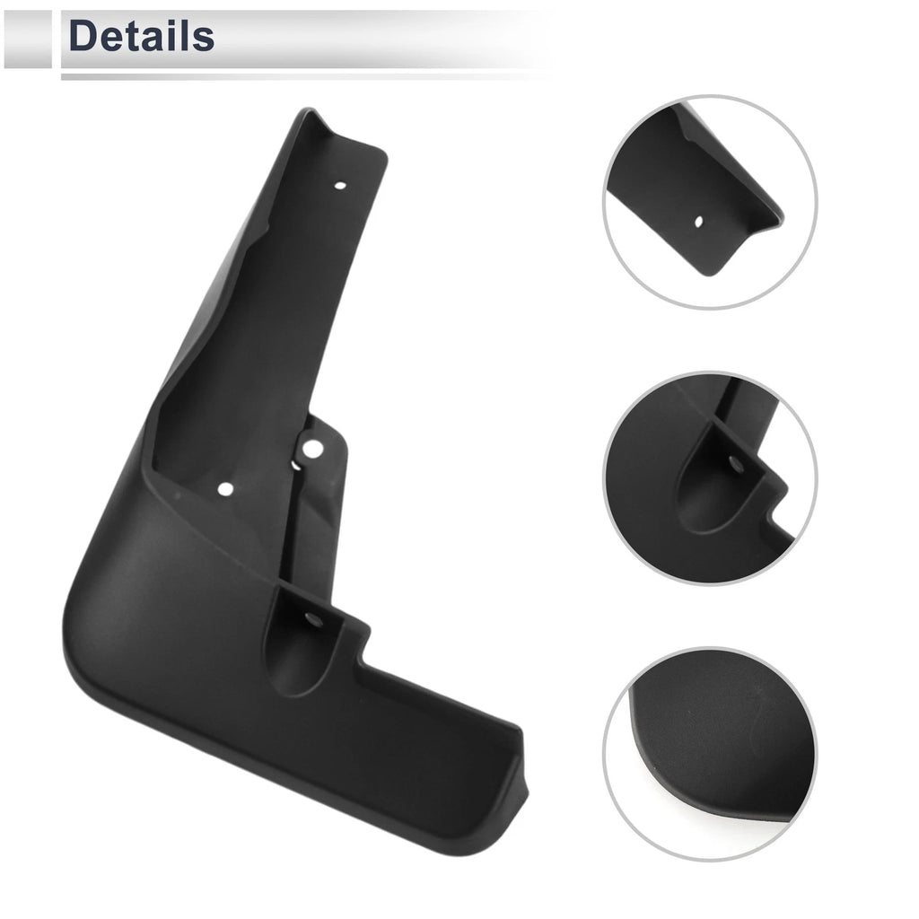 Set of 2 Mud Flaps Splash Guards for Audi Q4 e-tron (2022–2024)