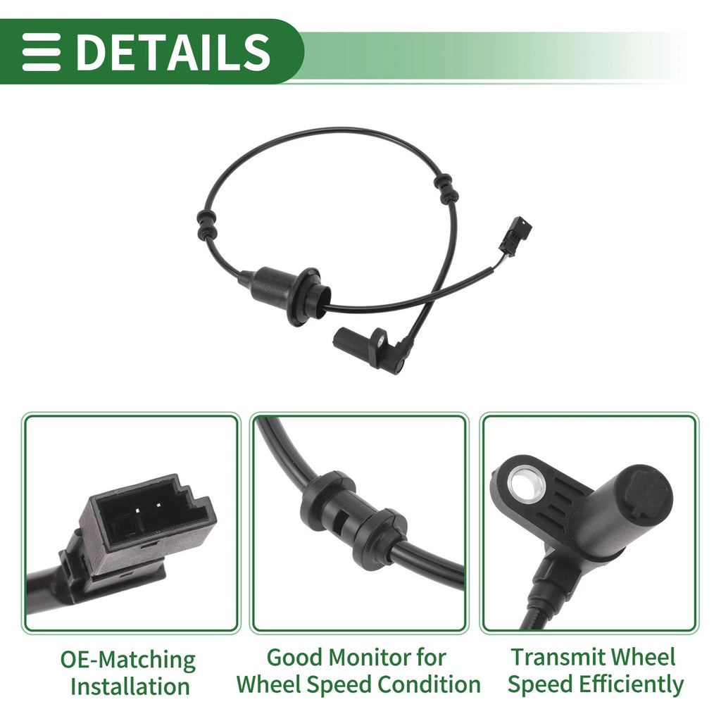 ABS Wheel Speed Sensor for Mercedes-Benz CL500 (2000–2005) No.A2205401817