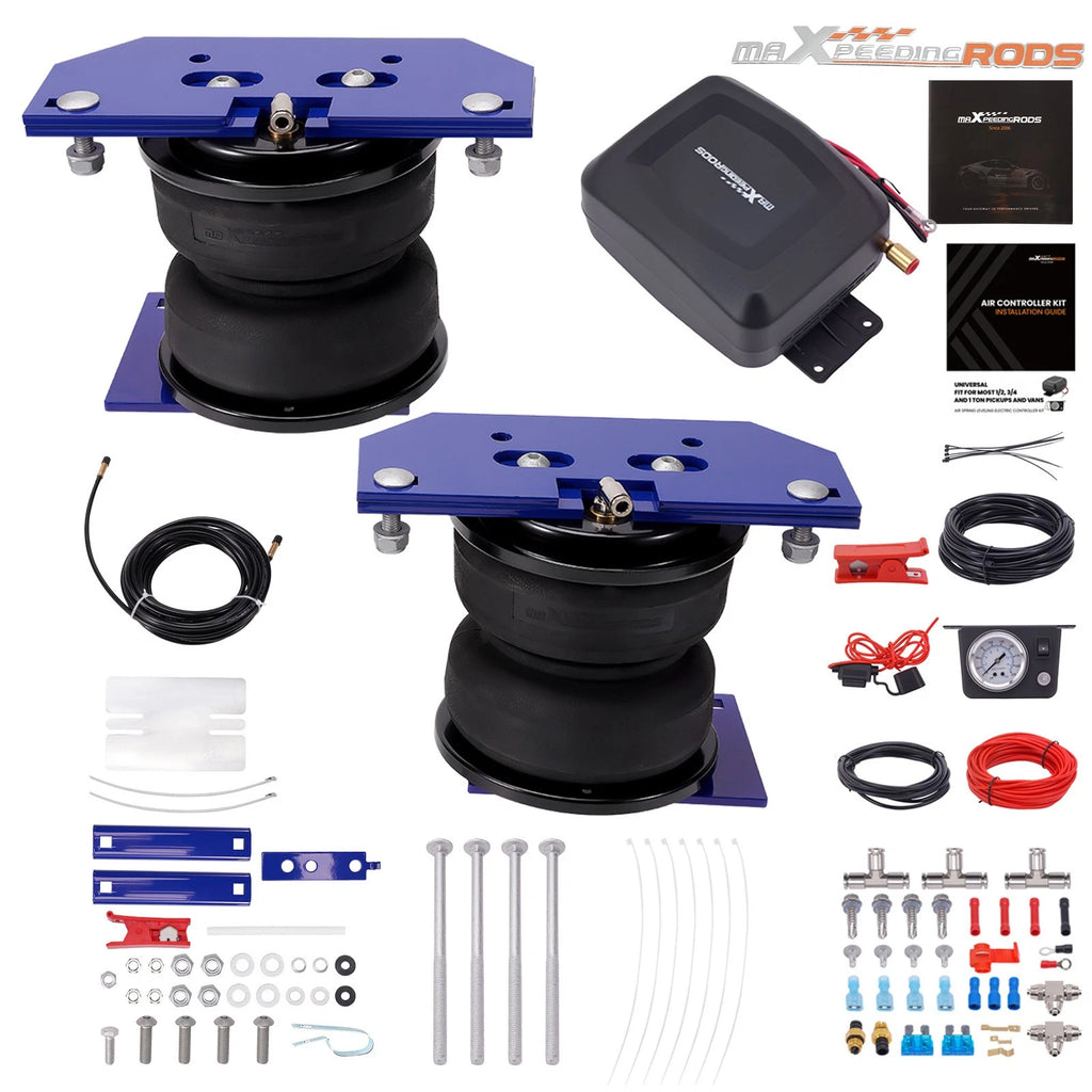 Air Suspension Helper Spring + Compressor Kit for Dodge Ram 4500 (2007–2010)
