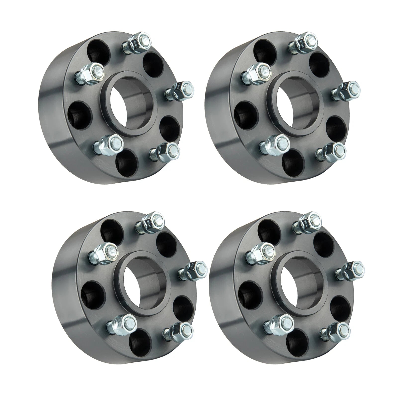 2" 5x5 Wheel Spacer for Jeep Wrangler (2007–2017) Front (1/2"-20)