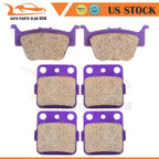 F+R Carbon Fiber Brake Pad for Honda Rancher 420 TRX420FA TRX420FPA (2009–2012)