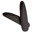 Seat Armrest Cover for Chrysler Pacifica (2017–2020) Red Stitch PVC Leather
