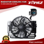 A/C Radiator Condenser Cooling Fan for BMW X5 E53 (2000–2006)