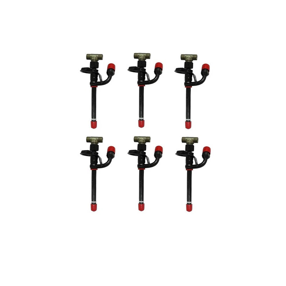 Set of 6 Fuel Injector Nozzles for John Deere 300D 310C 310D 315C 315D 344E 344