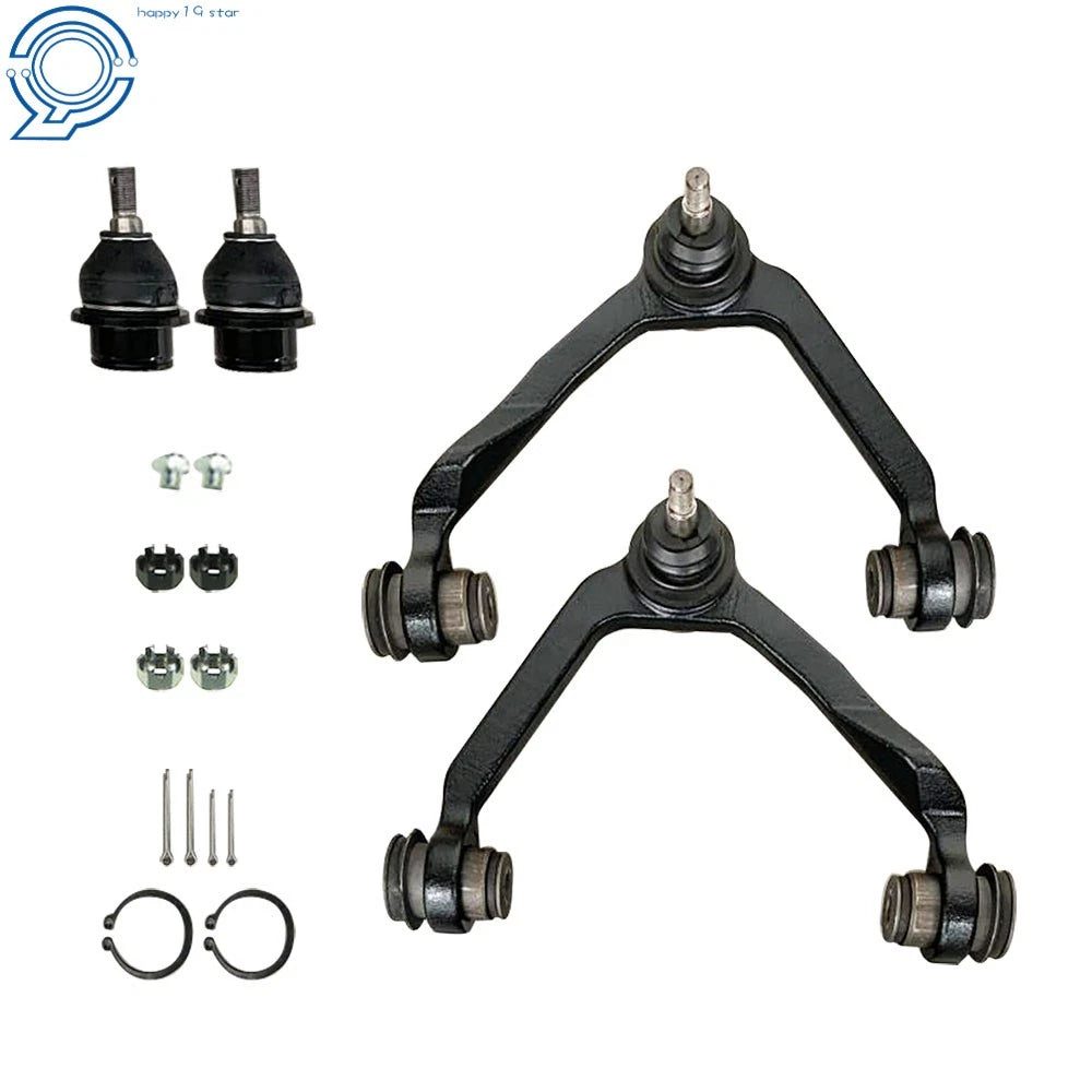 Set of 4 Front Upper Control Arm Ball Joints for Ford F-250 (1997–1999)