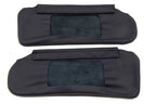 Sunvisor Leather Synthetic Covers for Camaro Firebird (1993–2002) Beige Stitch