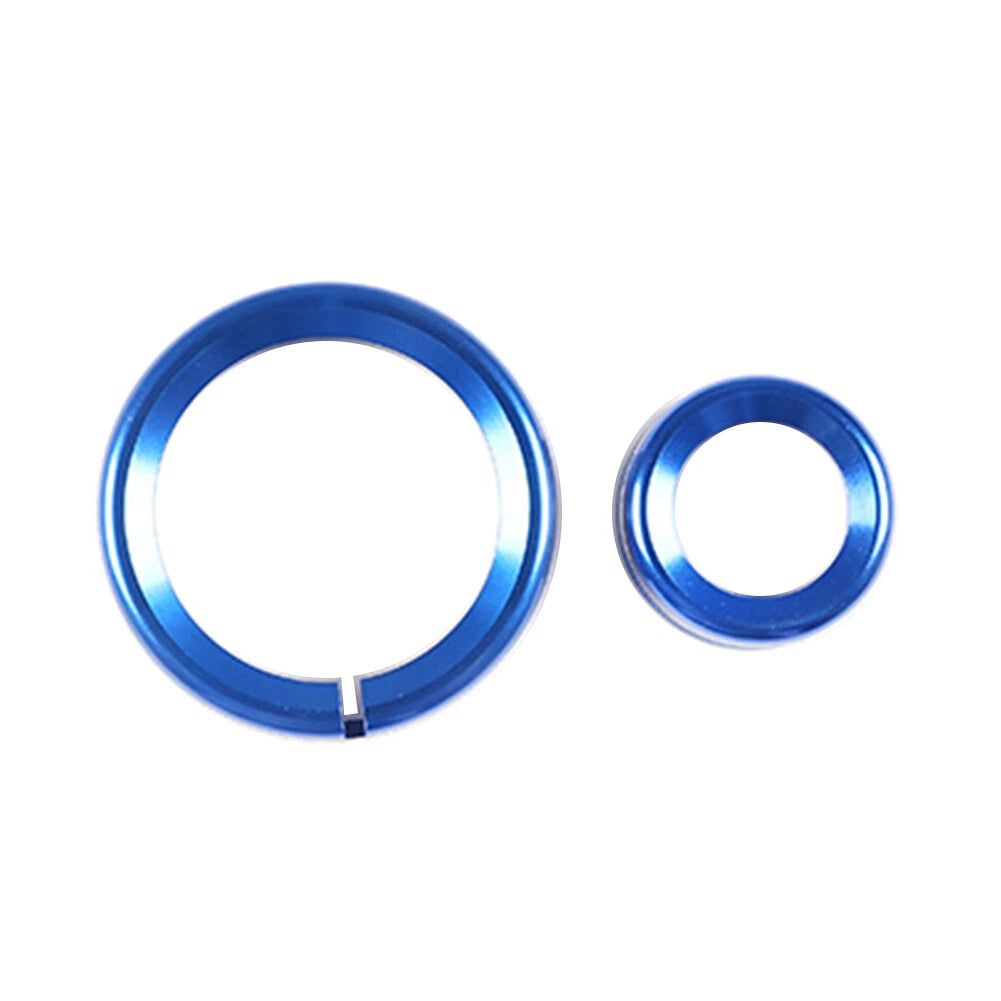 Blue Central Control Multimedia Knob Ring for Alfa Romeo Giulia Stelvio (2020–2021)