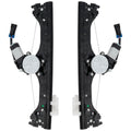 Power Window Regulator Set for Fiat 500 (2012–2019) Front Left & Right