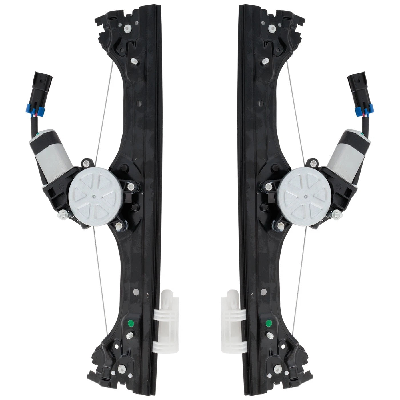 Power Window Regulator Set for Fiat 500 (2012–2019) Front Left & Right