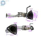 Catalytic Converter + Front Flex Pipe for Honda Accord L4 2.3L (1998–2002) 40234