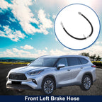 Front Left Brake Hose for Toyota Highlander (2001–2007) No. 90947C2070