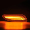 2x LED Front Bumper Side Marker Lights for Mercedes W203 C Class (2001-2007)