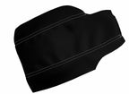 Console Lid Armrest Cover for Porsche 987 (2005–2012) Carbon Fiber Gray Stitch