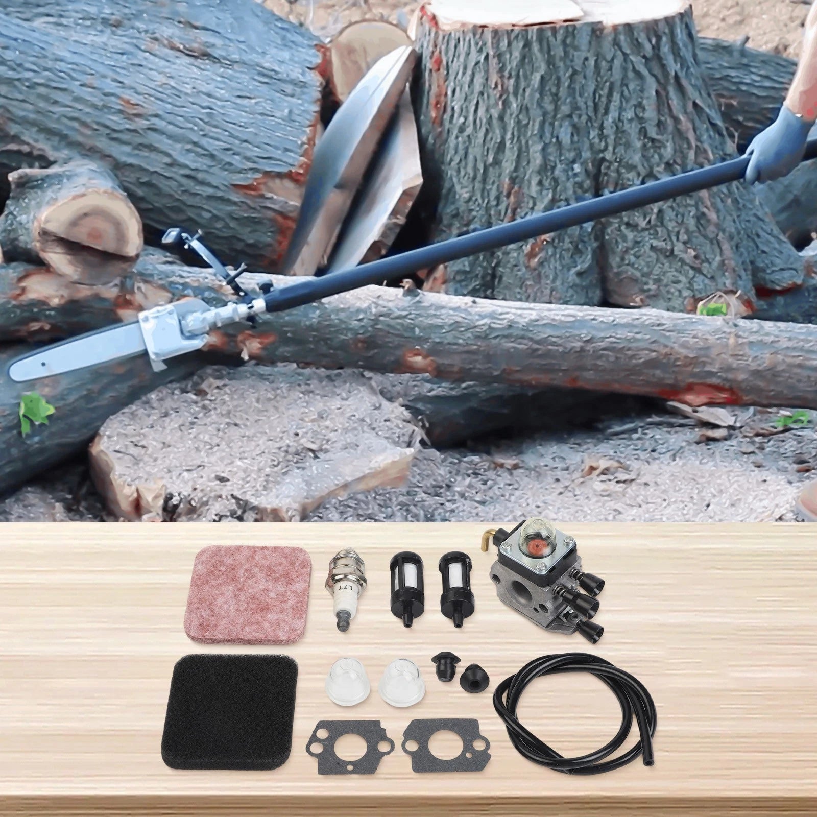 Carburetor Kit for Stihl FS85 FS85R FS72 FS74 FS75 FS76 (FS80R)