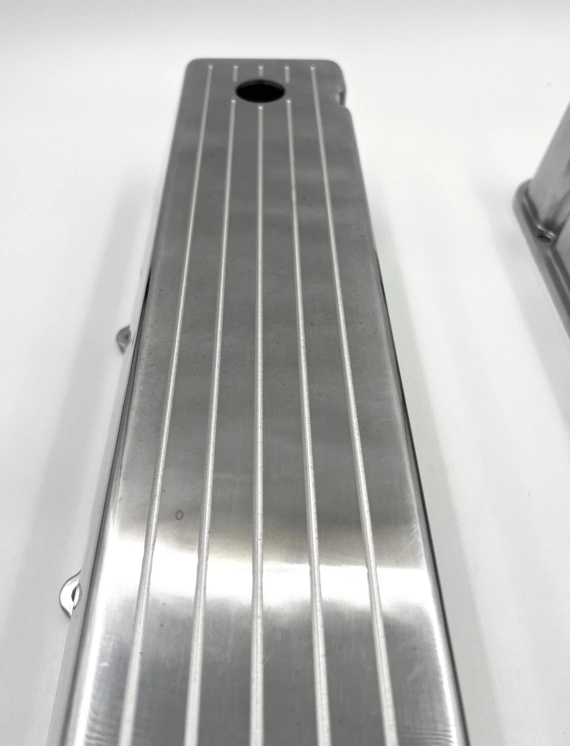 Polished Ball Milled Valve Covers for Big Block Ford BBF 429 460 (1968–1970)