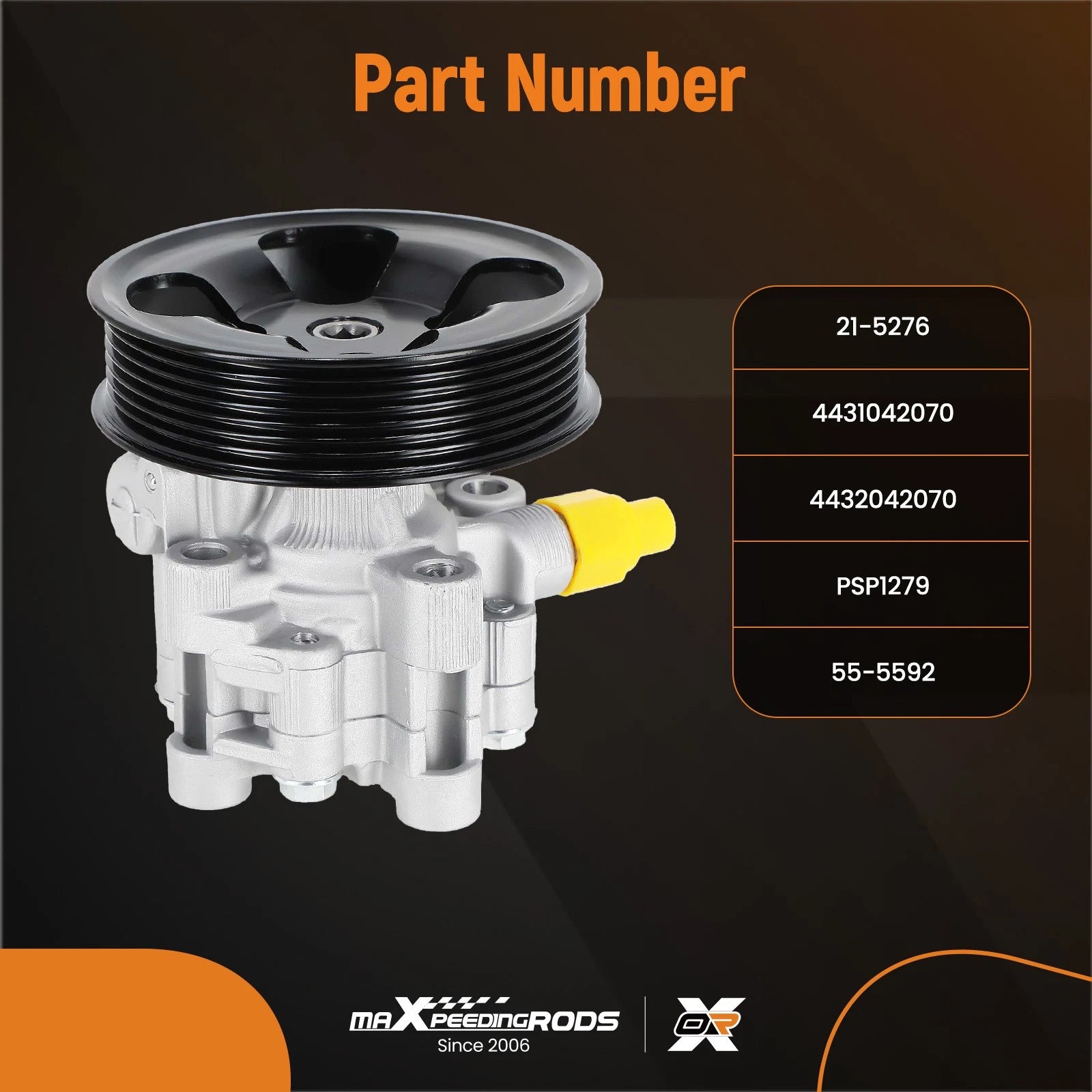 Power Steering Pump for Toyota RAV4 (2003–2005)