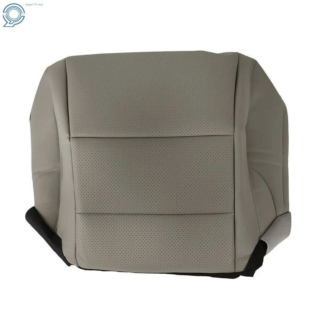 Driver Side Bottom Seat Cover for Honda Accord (2013–2017) Leatherette Gray