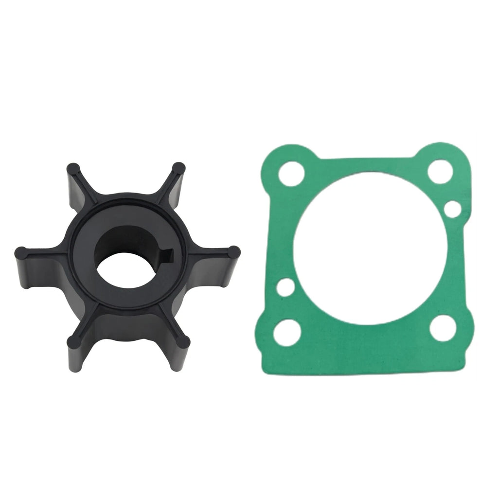 Water Pump Impeller & Gasket for Yamaha Outboard 6-8 HP (2-Stroke) (6G1-44352-00)