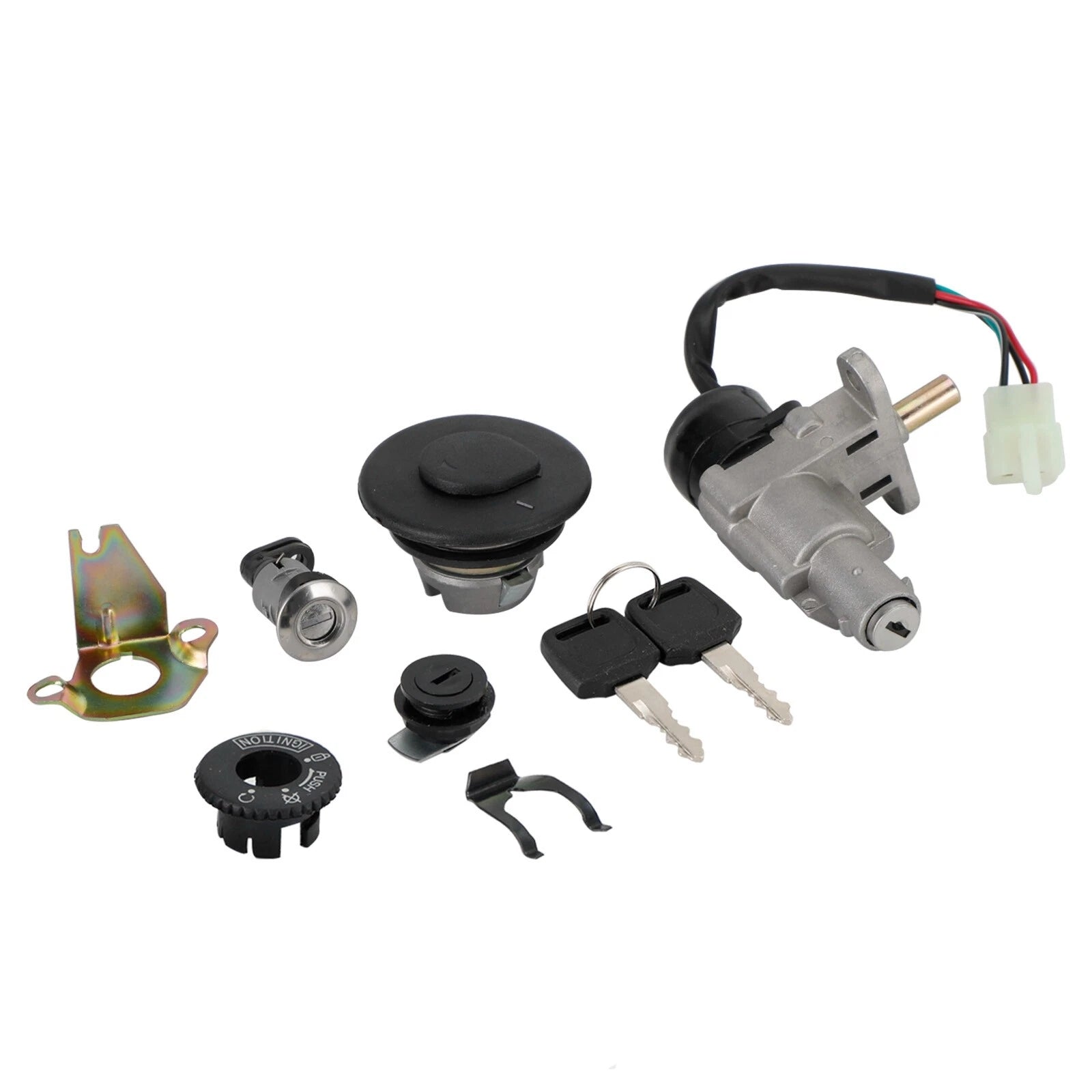 Ignition Key Lock Set for GY6 Chinese Scooter (50-150cc)