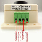 20A PWM Motor Controller for 12V 24V 36V 48V DC Motors (25kHz)