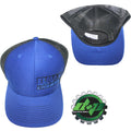 Duramax Diesel Trucker Hat Blue Black Mesh Snapback Cap