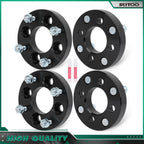 4X 1" Wheel Adapters 4x100 to 4x114.3 (12x1.5) for Honda Accord Civic Fit