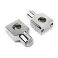 1" Motorcycle Handlebar Risers Clamp Mounts for Harley Fatboy