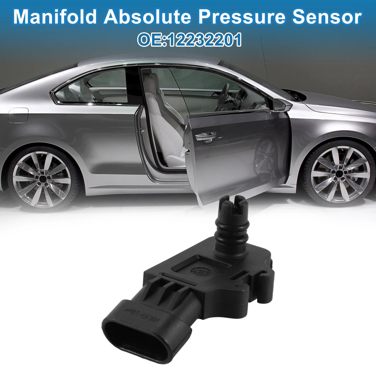 Manifold Absolute Pressure Sensor No. 12232201 for Chevrolet Astra Hatchback (2004–2009)