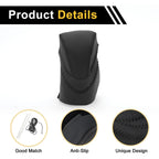 1 Pc Gear Shift Knob Cover for Honda Accord (2013–2017) Black Faux Leather
