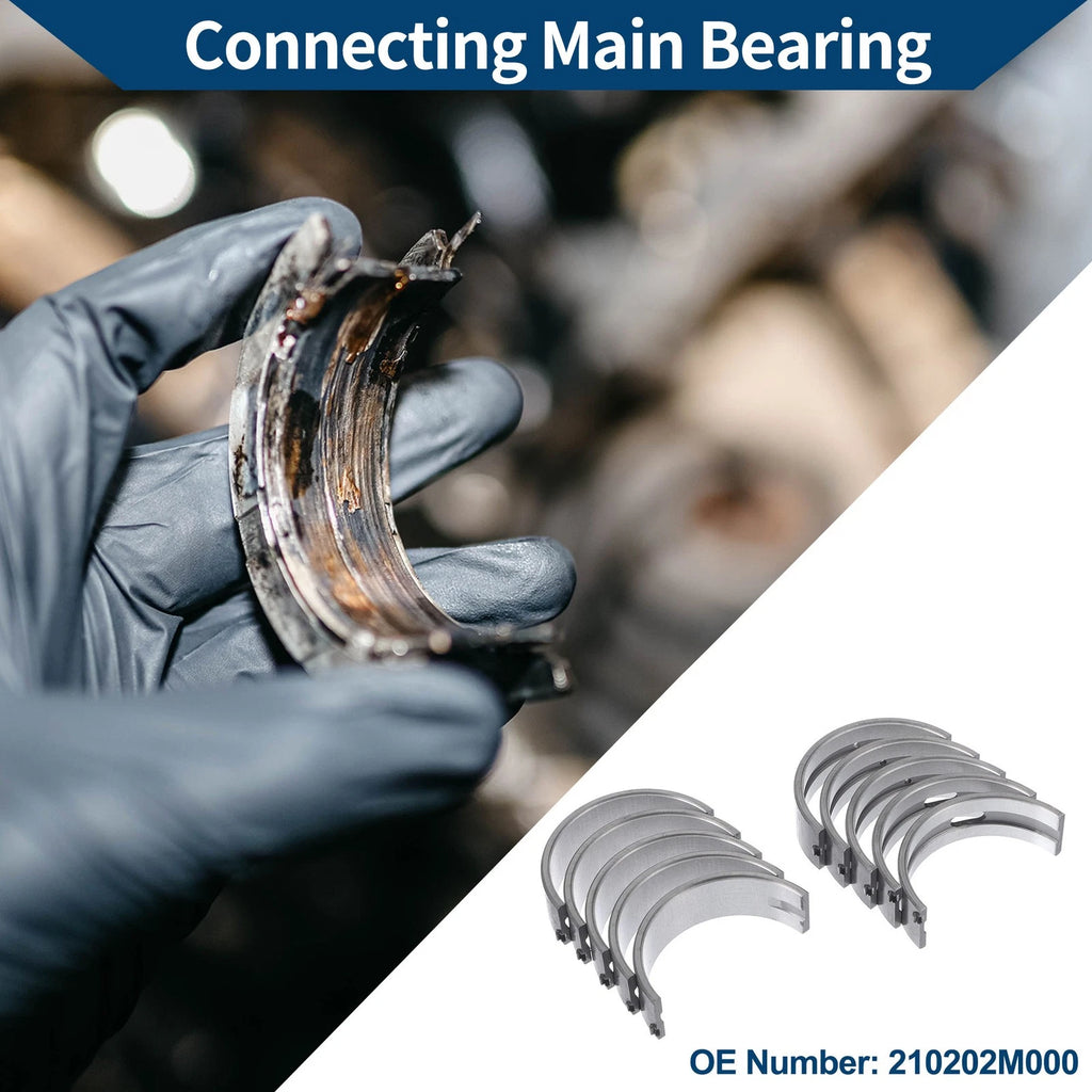 Main Bearing Set No.210202M000 for Hyundai Accent (2018–2022)
