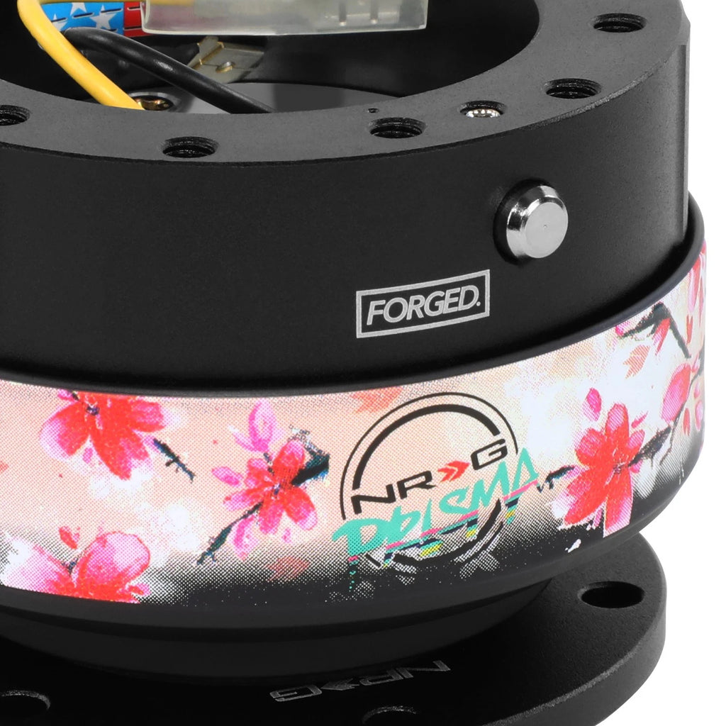 NRG Innovations Quick Release Adapter for Universal Steering Wheel (Gen 2.0) SRK-200BK-SAKURA