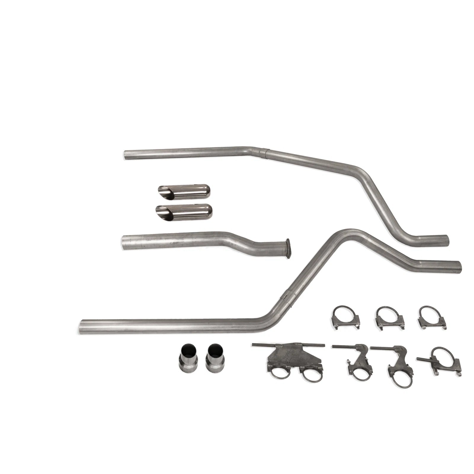 3" Dual Exhaust Kit for Dodge Ram 1500 (2019-2025) Slash Cut Tip