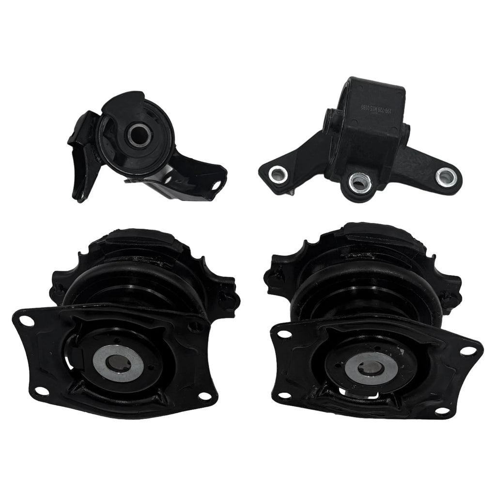 Set of 4 Engine & Transmission Mounts for Honda Pilot (2009–2015) 50850SZAA02