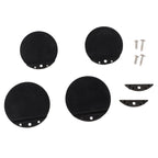Set of 4 Boat Drain Cover Replacement Kit for Marine Drain Valve Repairs