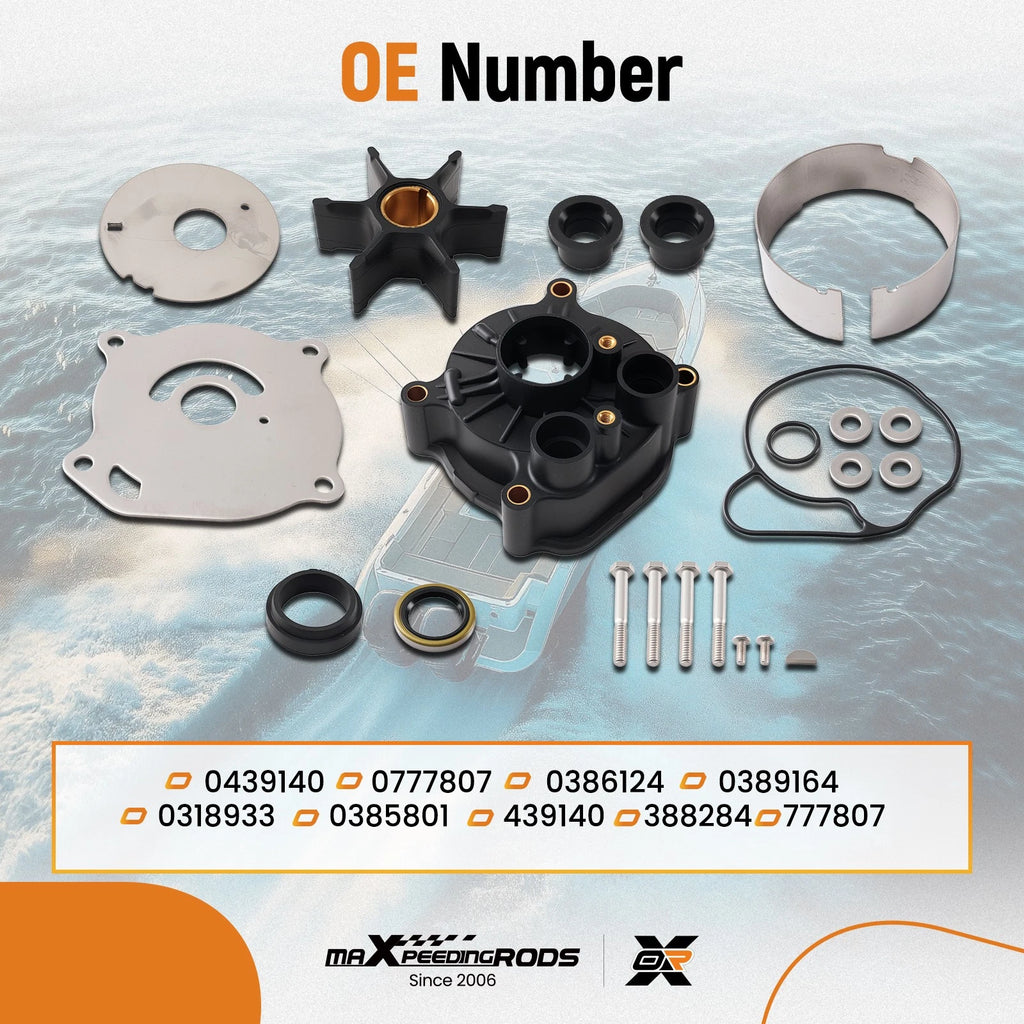 Impeller Kit for Johnson Evinrude Outboard 85-135 HP (1973-1977)