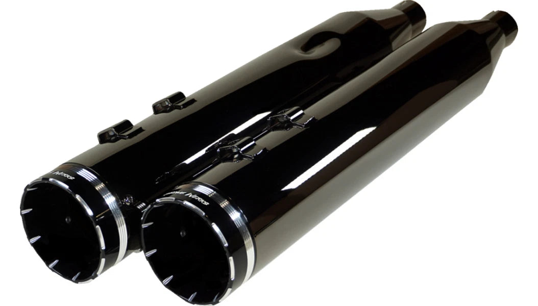KHROME WERKS 4.5" HP-Plus Slip-On Mufflers for Harley Touring (M8)