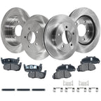 Brake Disc and Pad Kit for Ford F-150 Heritage (2004)