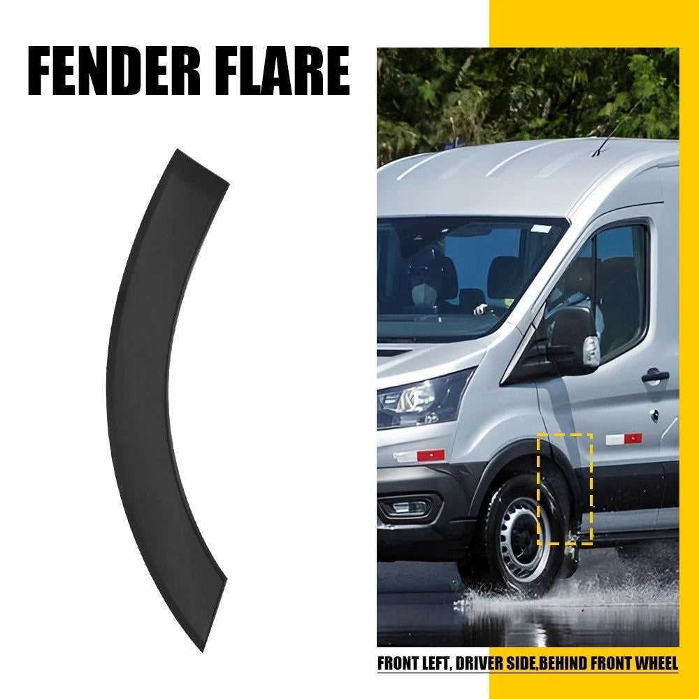 Left Front Fender Flare Trim Molding for Ford Transit 150/250/350/350HD (2015–2024)