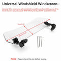 Adjustable Windshield Spoiler Deflector for Motorcycle (YYYY–YYYY)
