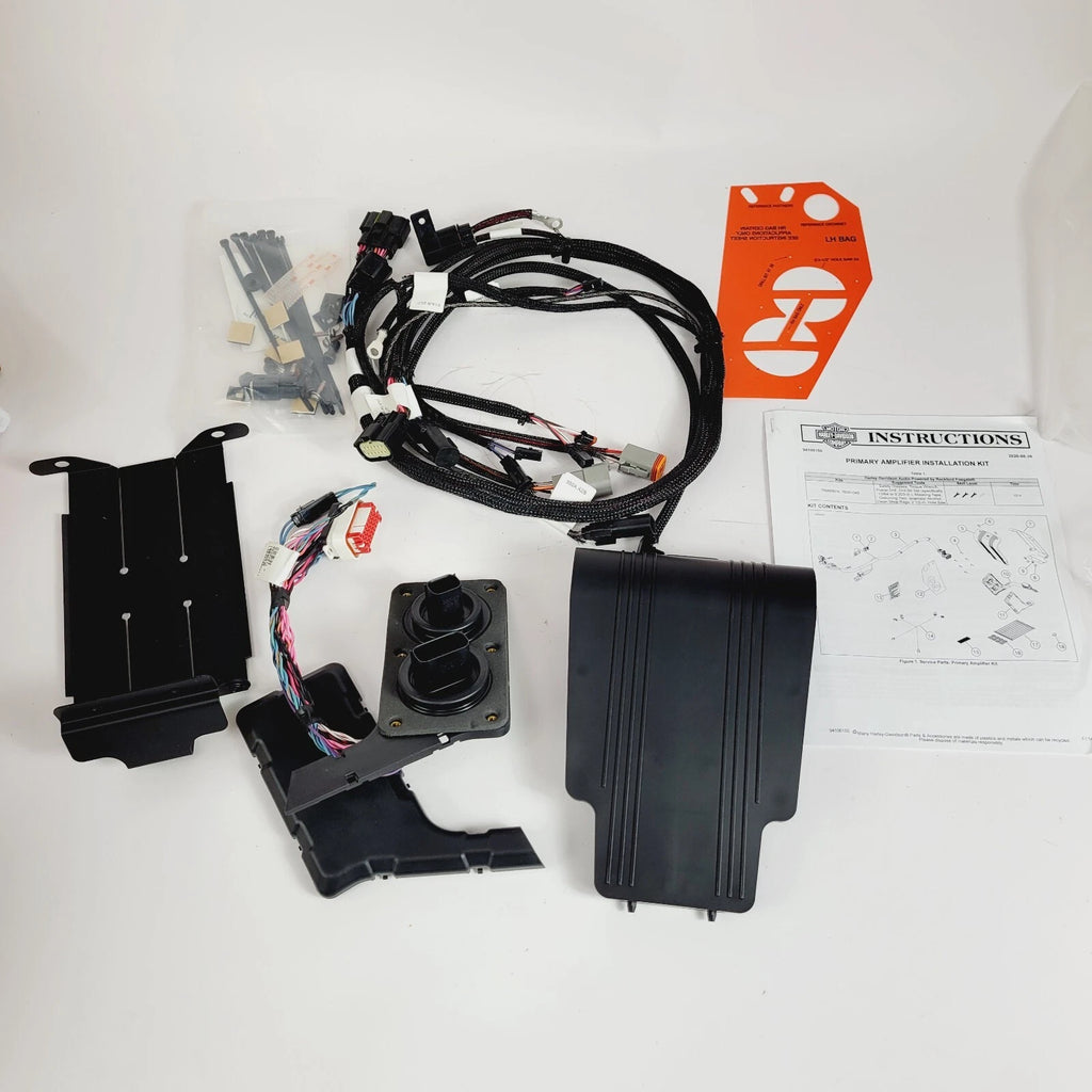 Rockford Fosgate Left Saddlebag Primary Amplifier for Harley Touring (2017–2025)