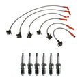 Denso Wire Set & 6 U-Groove Spark Plugs for Ford Mazda 4.0 V6 (1997–2008)