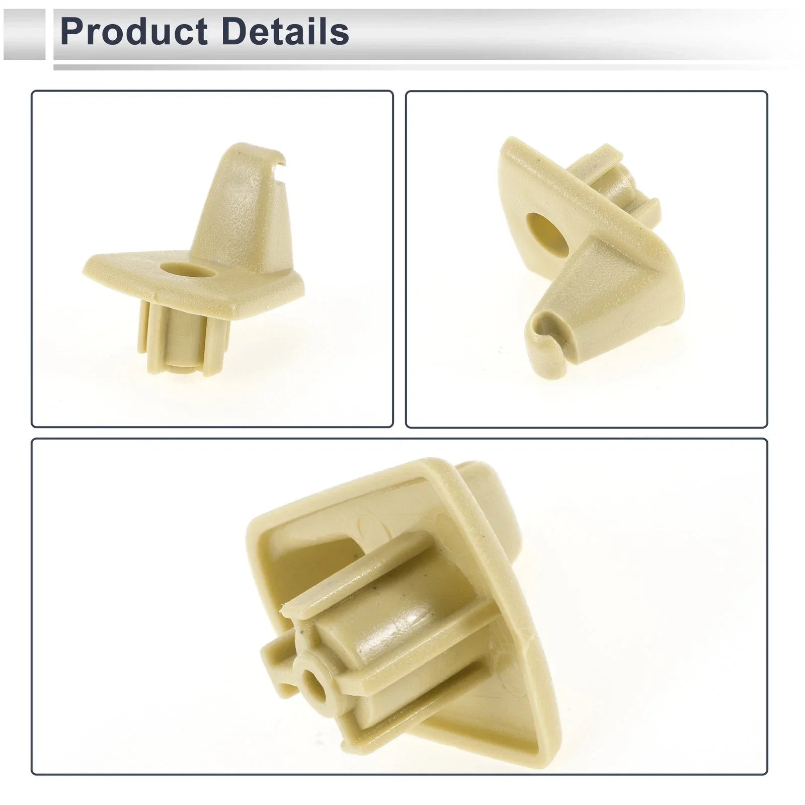 Sun Visor Holder Clip for Chrysler 300 & Dodge Charger (2011-2023) Beige