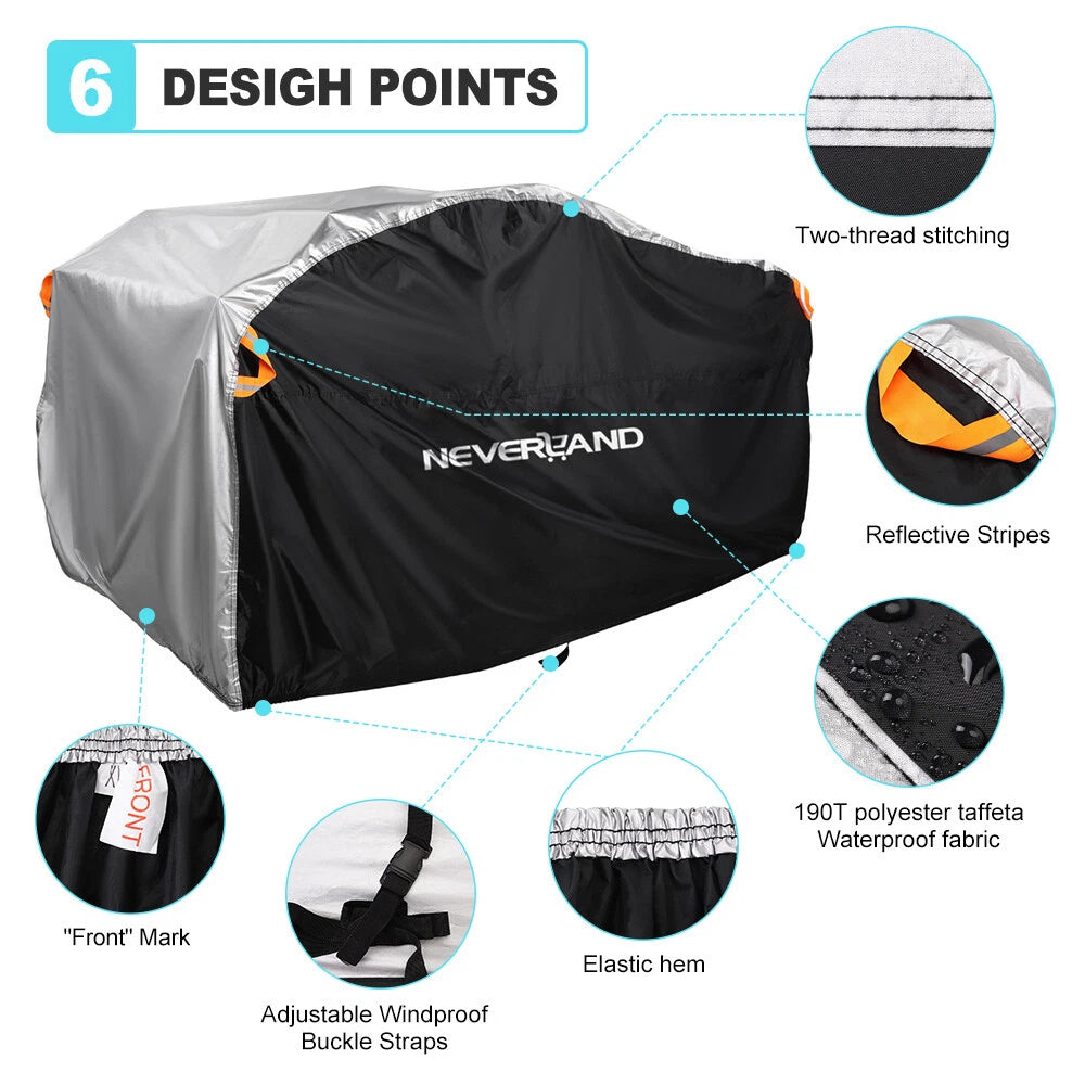 ATV Cover for Can-Am Outlander Max 650 850 (Waterproof, Dust, UV, Snow)