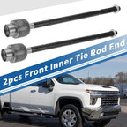 2 Pcs Front Inner Tie Rod End Links for Chevrolet Impala (2000–2013) No.EV195