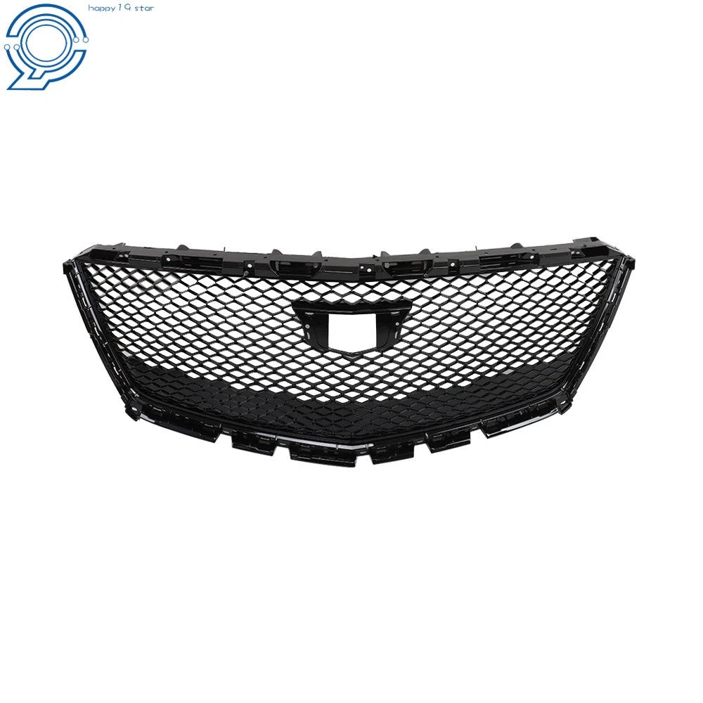 Gloss Black Front Bumper Upper Mesh Grille for Cadillac XT5 (2016-2021)