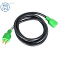 4-Prong 10ft 30Amp Generator RV Power Extension Cord L14-30 for RVs