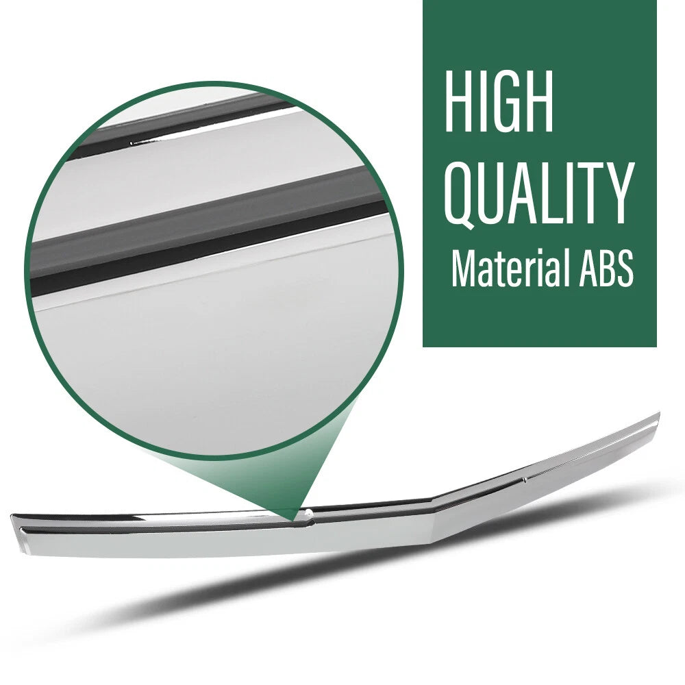 Silver Hood Molding Trim for Cadillac Escalade ESV (2015–2020)