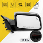 Power Heated Mirror for Ford Edge (2011–2014) RH Side with Memory & Puddle Light