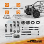 3.25in Suspension Lift Kit with Shocks for Jeep Wrangler JK (2007–2018)